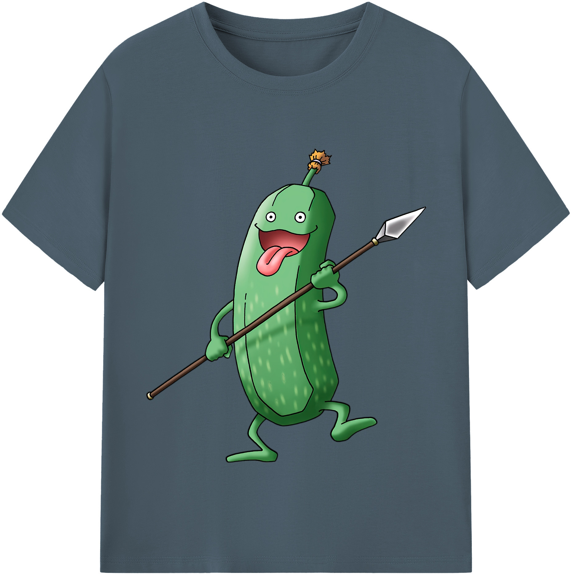 （画像用） ドラゴンクエスト Doragon Kuesuto Dragon Quest 綿100％半袖Tシャツ（フロントプリント）